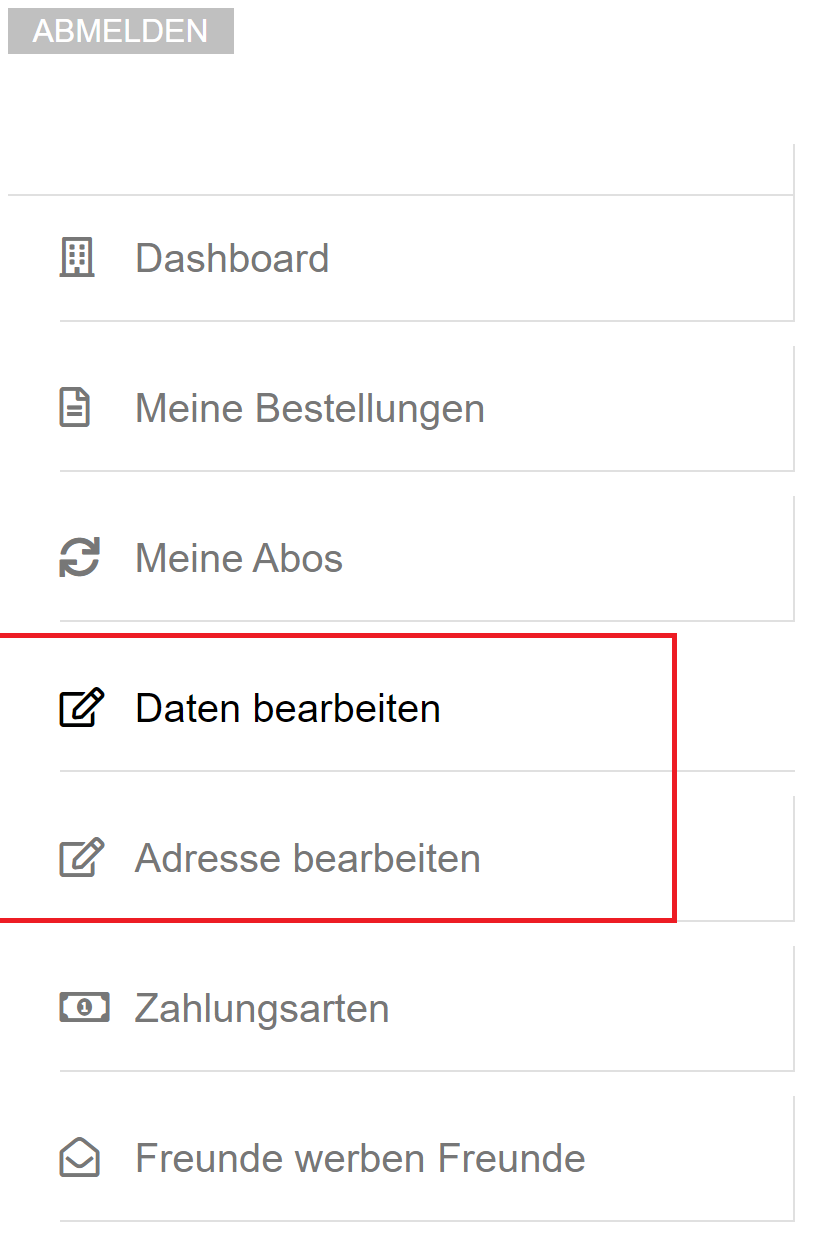 Wie ändere Ich Mein Passwort, Meine E-Mail Oder Meinen Namen ...